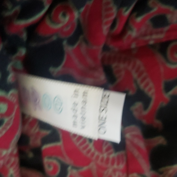 LLR Dragon - Griffin - one size leggings - black - red - Picture 4 of 4